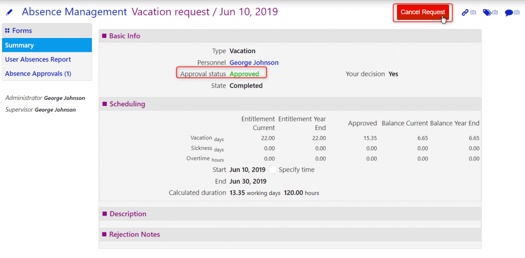 Cancel request v.6.2| Comidor Platform